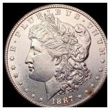 1887-S Morgan Silver Dollar UNCIRCULATED