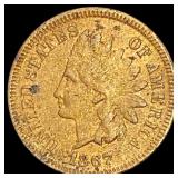 1867 Indian Head Cent NEARLY UNCIRCULATED