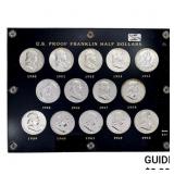 1950-1963 Proof Franklin Set [14 Coins]