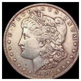 1904 Morgan Silver Dollar CLOSELY UNCIRCULATED