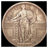 1917 Standing Liberty Quarter LIGHTLY CIRCULATED