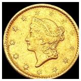 1851 Rare Gold Dollar CLOSELY UNCIRCULATED