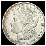 1893-O Morgan Silver Dollar NEARLY UNCIRCULATED