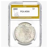 1880 Morgan Silver Dollar PGA MS66