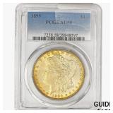 1899 Morgan Silver Dollar PCGS AU58