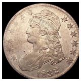 1832 Capped Bust Half Dollar ABOUT UNCIRCULATED