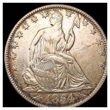 1854-O Arrows Seated Liberty Half Dollar UNCIRCULA