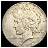 1928 Silver Peace Dollar UNCIRCULATED