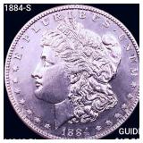 1884-S Morgan Silver Dollar UNCIRCULATED PL