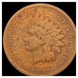 1867 Indian Head Cent LIGHTLY CIRCULATED