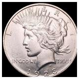 1923-D Silver Peace Dollar UNCIRCULATED