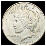 1934 Silver Peace Dollar UNCIRCULATED