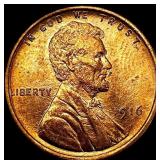 1916 Wheat Cent CHOICE BU