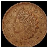 1863 Indian Head Cent CLOSELY UNCIRCULATED