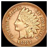 1887 RD Indian Head Cent UNCIRCULATED