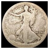 1916-S Walking Liberty Half Dollar NICELY CIRCULAT