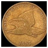 1857 Flying Eagle Cent LIGHTLY CIRCULATED