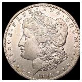 1890-CC Morgan Silver Dollar CLOSELY UNCIRCULATED