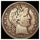 1900-O Barber Half Dollar NICELY CIRCULATED