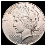 1926 Silver Peace Dollar CLOSELY UNCIRCULATED