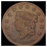 1819 Coronet Head Large Cent NICELY CIRCULATED