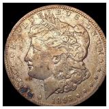 1893-CC Morgan Silver Dollar NEARLY UNCIRCULATED