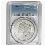 1884-O Morgan Silver Dollar PCGS MS64