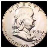 1954 Franklin Half Dollar CHOICE PROOF