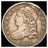 1832 Capped Bust Dime NEARLY UNCIRCULATED