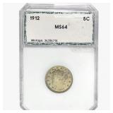 1912 Liberty Victory Nickel PCI MS64