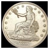 1876-S Seated Liberty Dollar CHOICE AU