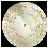 ND English Mother-of-Pearl Whist Geming Token HIGH