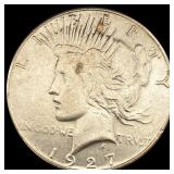 1927-S Silver Peace Dollar UNCIRCULATED