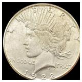 1922-S Silver Peace Dollar UNCIRCULATED