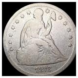 1872 Seated Liberty Dollar LIGHTLY CIRCULATED