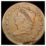 1810 Classic Head Large Cent NEARLY UNCIRCULATED