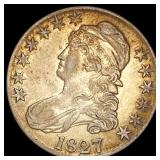 1827 Capped Bust Half Dollar CLOSELY UNCIRCULATED