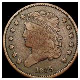 1835 Classic Head Half Cent LIGHTLY CIRCULATED