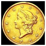 1852 Rare Gold Dollar CLOSELY UNCIRCULATED