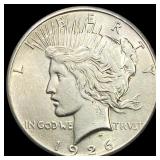 1926 Silver Peace Dollar CLOSELY UNCIRCULATED