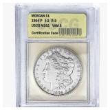 1904 Morgan Silver Dollar USCG MS65 VAM 5