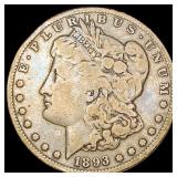 1893-S Morgan Silver Dollar LIGHTLY CIRCULATED