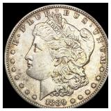 1889-S Morgan Silver Dollar NEARLY UNCIRCULATED