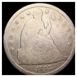 1843 Seated Liberty Dollar NICELY CIRCULATED