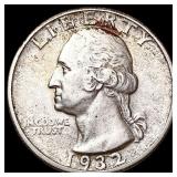 1932-D Washington Silver Quarter CLOSELY UNCIRCULA