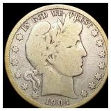 1904-S Barber Half Dollar NICELY CIRCULATED