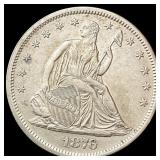 1876-S Seated Liberty Half Dollar UNCIRCULATED