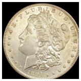 1891-S Morgan Silver Dollar UNCIRCULATED