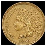 1859 Indian Head Cent CLOSELY UNCIRCULATED