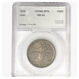 1925 Stone Mountain Half Dollar SEGS MS64